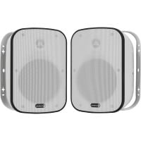 Dayton Audio IO65XTW 6-1/2&quot; IP66 Indoor/Outdoor 2-Way Speaker Pair with Radiator White