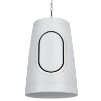 Dayton Audio 8&quot; Commercial Audio Pendant Speaker 70V/100V/8 Ohm White WP80XTW