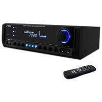 Pyle PT390AU Digital Stereo Receiver with Aux-In MP3 USB AM/FM Radio 300W