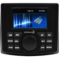 Dayton Audio MH450 Waterproof 4-Channel Marine / RV Stereo Receiver with Bluetooth and Video Input 50W