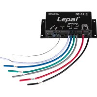 Lepai LWP-250 2 x 50W Outdoor/Marine ATV Golf Cart Motorcycle Waterproof Bluetooth 5.0 Mini Amplifier with Mounting Flanges