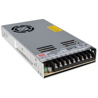 Mean Well MW LRS-350-48 48V 7.5A 350W Regulated Switching Power Supply AC Adapter with Power Cables