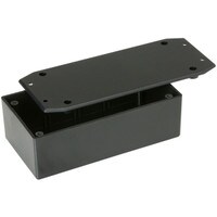 Plastic Utility Case with Mounting Tabs 6.14&quot; x 2.64&quot; x 1.57&quot;