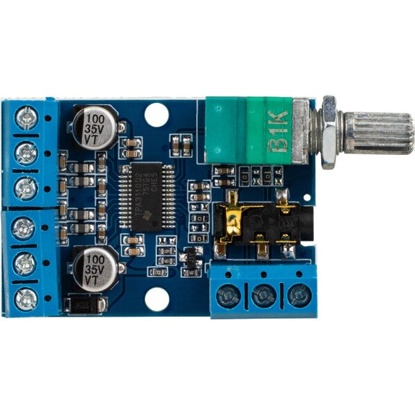 2 x 30W High-Power Amplifier Board with On/Off Volume Switch