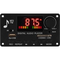 2 x 40W Amplifier Decoder Board with Bluetooth 5.0, FM Radio, MP3 Player and IR Remote