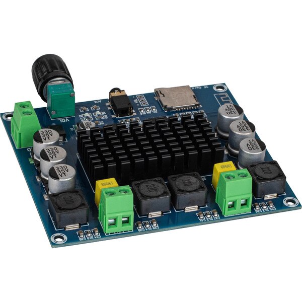 HOOCI TDA7498E Scheda amplificatore di potenza audio digitale Bluetooth 5.0 160W * 2 + 220W Stereo 2.1 canali Amp DC 12-32V XH-A128