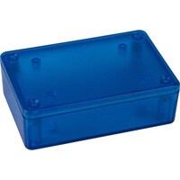 Hammond 1591XXMTBU ABS Project Box Transparent Blue 3.3&quot; x 2.2&quot; x 0.9&quot;