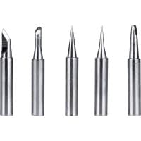 Replacement Tips for 370-500 60W Digital Soldering Iron and Most 900M Type Tips 5-Pack