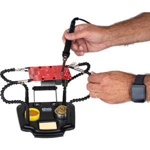Stahl Tools HH4 Helping Hand In Use with Amp Board