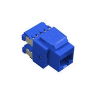 Dalco Cat 6 180 Degree Blue Keystone Jack