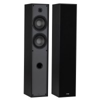 OPEN BOX Dayton Audio Classic T65 Floor-Standing Tower Speaker Pair Black