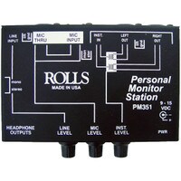 RESTOCKED Rolls PM351 3 Channel Personal Monitor Station Headphone Mix
