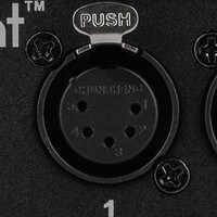 Photo of 5-pin XLR port