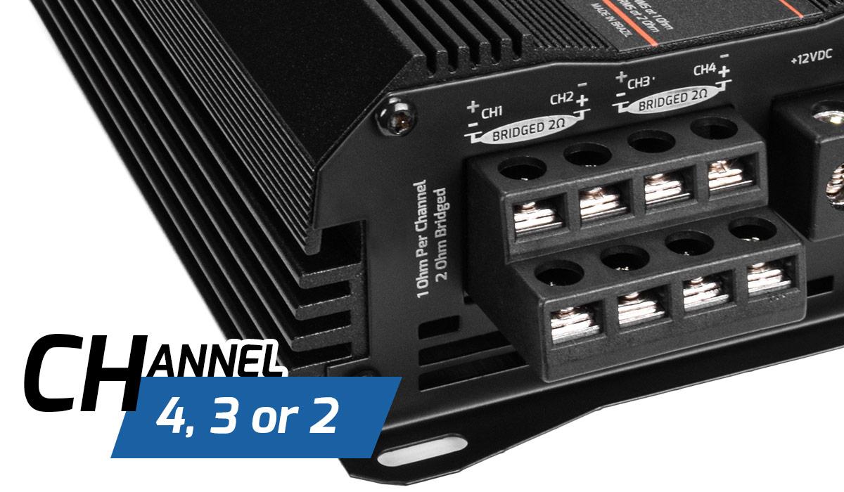PRV MDX2000.2 Ultra Compact 2 Channel 2 Ohm Amplifier