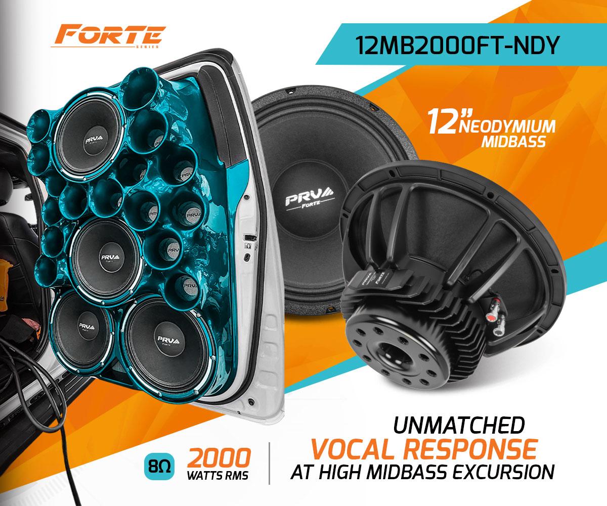 PRV Audio 12MB2000FT-NDY Forte Series 12