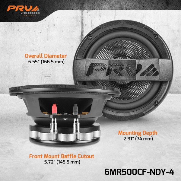 PRV 6MR500CF Dimensions