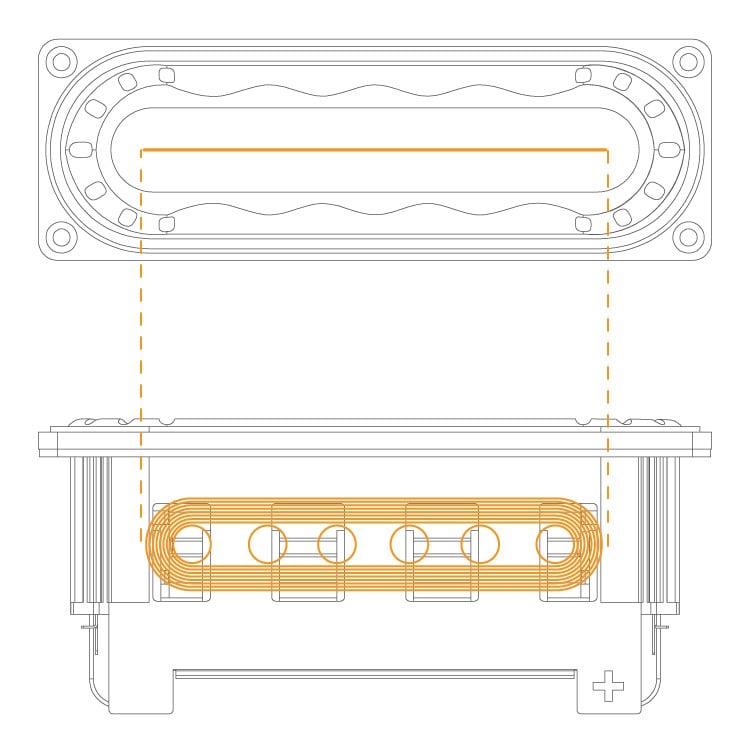 RC180-55 Flat Voice Coil