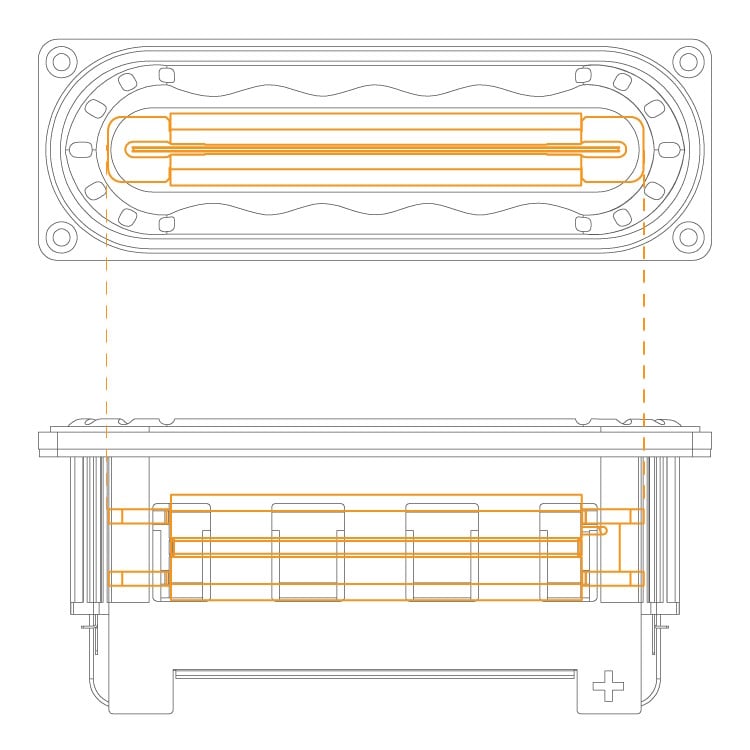 RC180-55 Quad Gap Motor