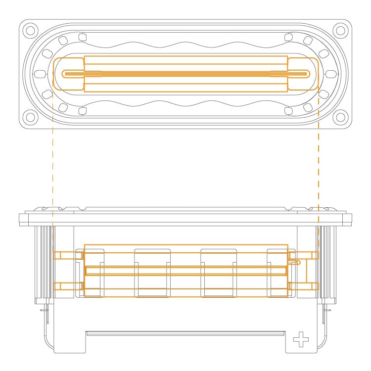 RC180-55 Quad Gap Motor