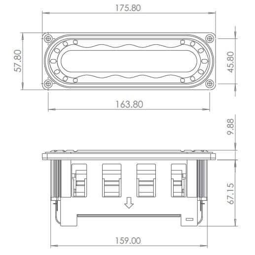 RC180-55 Technical Drawing