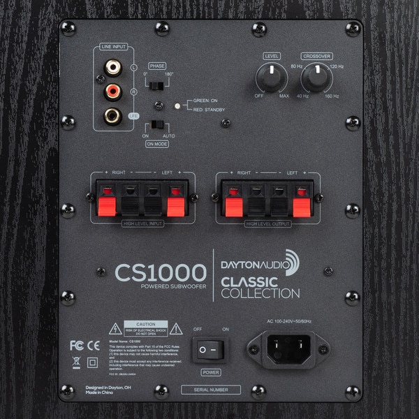 Close-Up view of amplifier