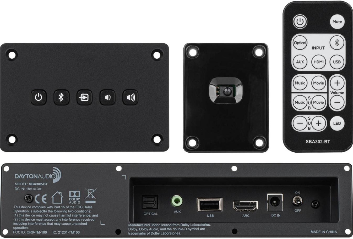 AudioBar Powered 1.5Way 2 Channel Sound Bar Speaker Kit