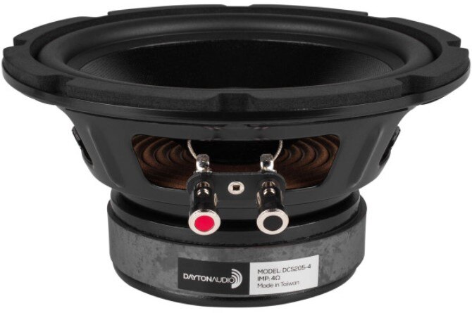 Dayton Audio DC205-4 8 inch high excursion subwoofer speaker driver