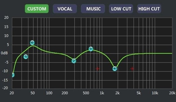 Parametric EQ Screenshot