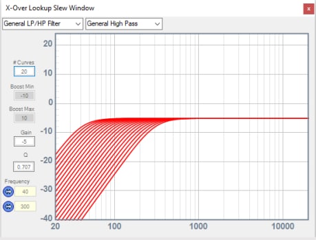 Potentiometer Controlled Filters Example