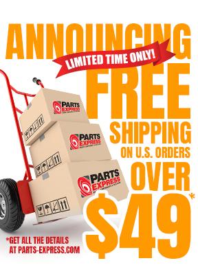 Free shipping on orders over $49. Limited Time!