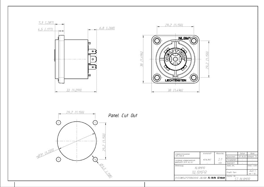 8 Pole Speakon Wiring Diagram Herbalmed