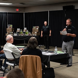 2019 Speaker Design Competition, Staging Area and Prizes.