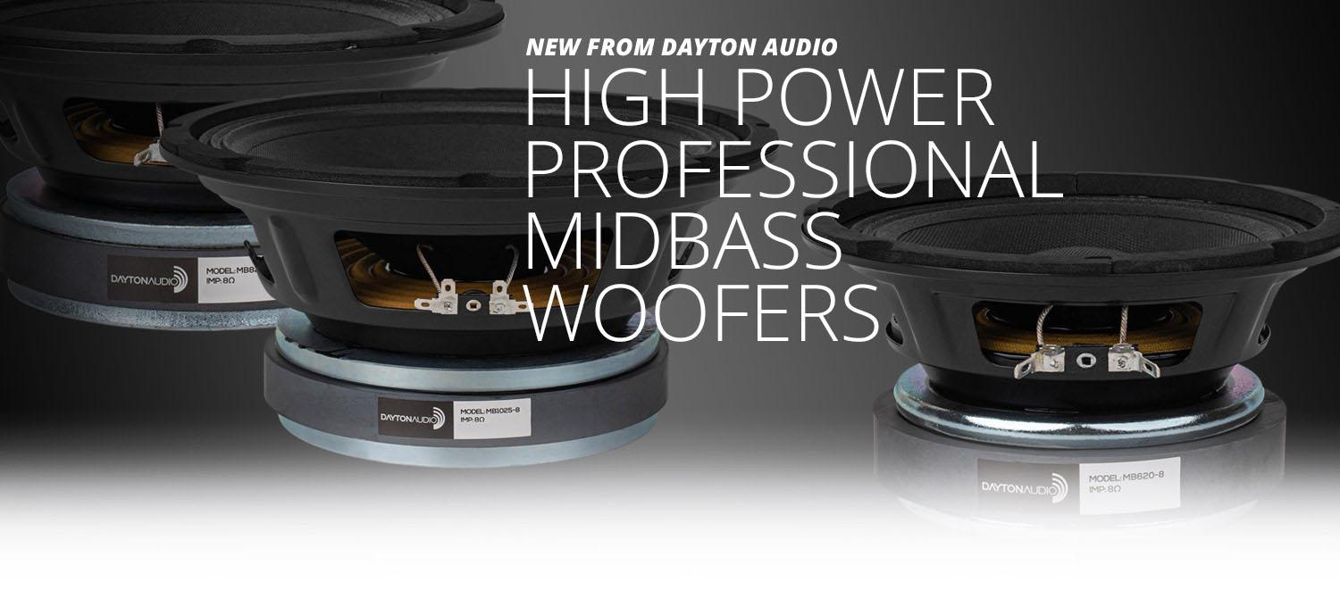 Dayton Audio MB Drivers family