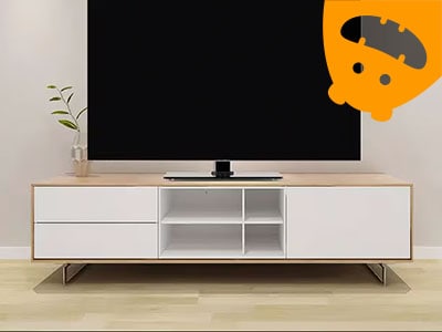 Shadow Mounts DTS65 Universal Tabletop TV Stand