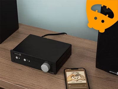 Dayton Audio Desktop Stereo Bluetooth Amplifier