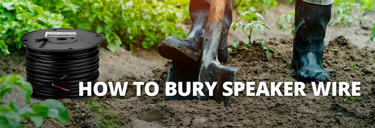 How to Bury Speaker Wire