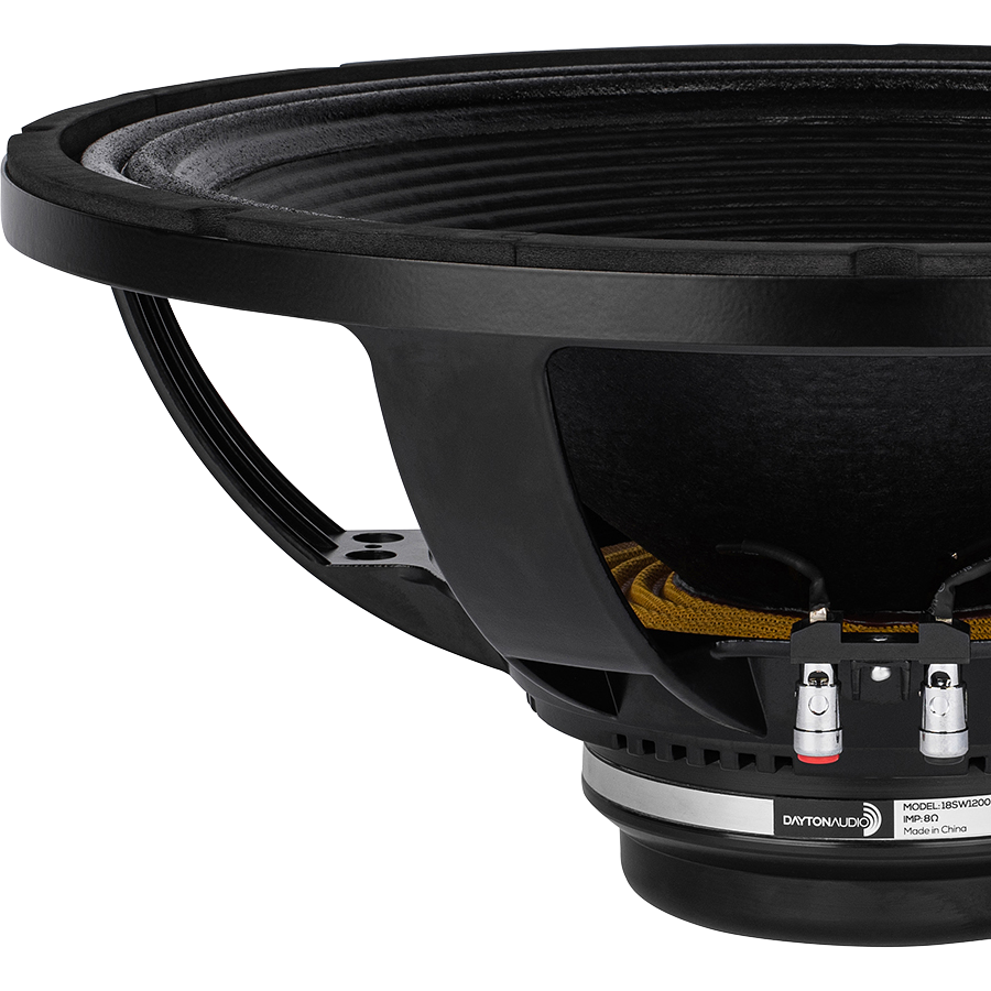 Dayton Audio ODEUM Subwoofer Closeup
