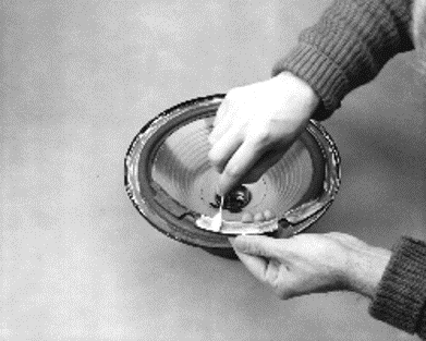 Reattaching the gasket.