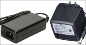 "Brick" and "wall wart" power adapters