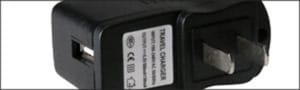 Adapter with USB port